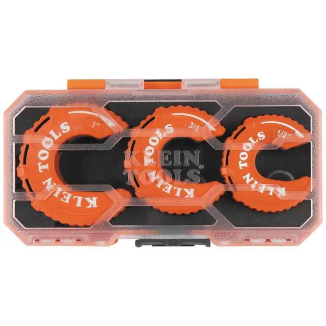 Alt view image 7 of 7 - 50048 C-Style Copper Tubing Pipe Cutter Tool Set with 1/2, 3/4, and 1-Inch Cutters, MODbox Case, Ultra-Compact for Tight Spaces, 3-Piece