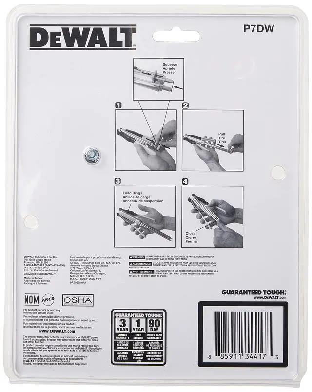 Alt view image 3 of 6 - Hog Ring Pliers Kit, Includes Pliers and 1000 Ring Pack (P7DW)