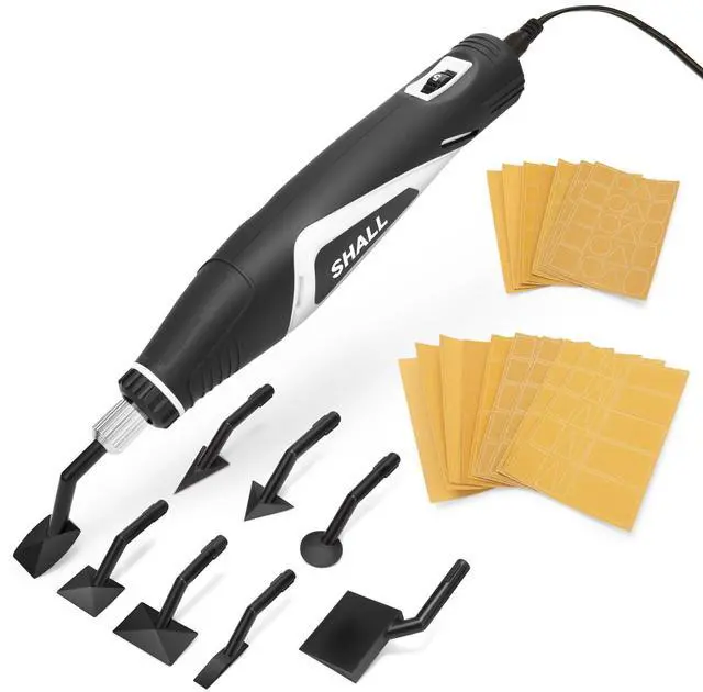 Main image of Mini Pen Sander, Electric Reciprocating Sander w/ 4 Adjustable Speeds | 12V Micro Detail Sander Tool with 8 Sanding Heads and 18 Sanding Sheets for Polishing, Finishing, 3D Prints, DIY Crafts