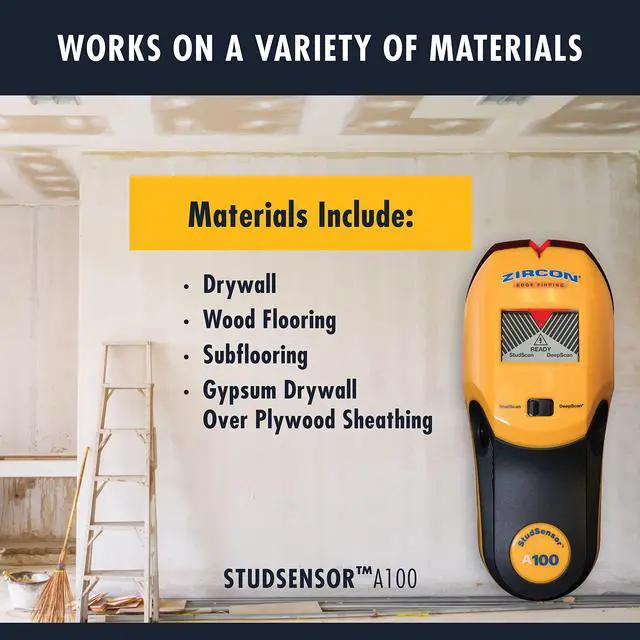 Alt view image 5 of 7 - ® StudSensor A100 Stud Finder w/Live Wire Detection | Easy-to-use stud finder
