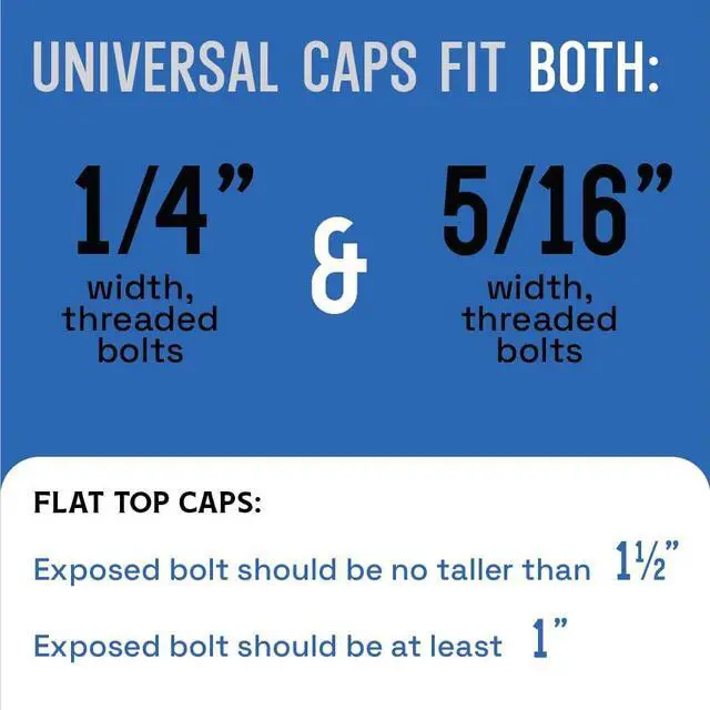 Alt view image 3 of 7 - Don't Cut Those Bolts! 100% Made in USA, toilet bolt caps, toilet bolt covers, toilet screw covers (Universal Fit, 2 Pack)