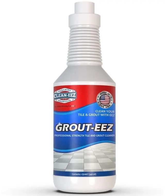 Main image of Clean-eez Grout-eez Super Heavy-Duty Grout Cleaner - Powerful Tile and Floor Stain Remover for Bathroom, Kitchen, and More - 32 oz