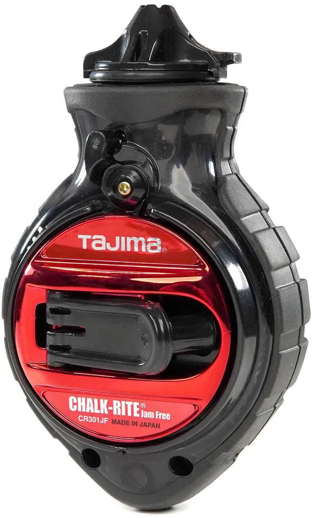 Alt view image 3 of 6 - Chalk Line - Chalk-Rite Jam Free Special Edition Chalk Line with Extra Bold 1mm Snap Line & Five Gear Quick Retrieval - CR301JF-CP