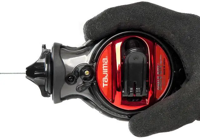 Alt view image 4 of 6 - Chalk Line - Chalk-Rite Jam Free Special Edition Chalk Line with Extra Bold 1mm Snap Line & Five Gear Quick Retrieval - CR301JF-CP