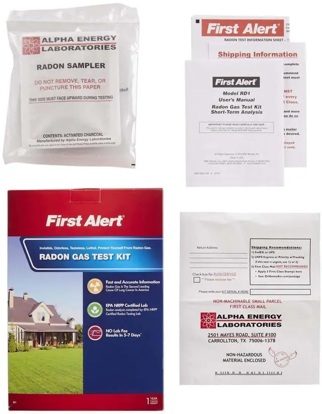 Alt view image 3 of 4 - Radon Gas Test Kit, RD1