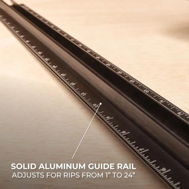 Alt view image 5 of 6 - KMA2400 Rip-Cut Circular Saw Guide - Cutting Tool - Guide is Best for Regular (Side-Blade) Circular Saw - Ensure Compatibility Before Use - Woodworking Tools for Home Improvement