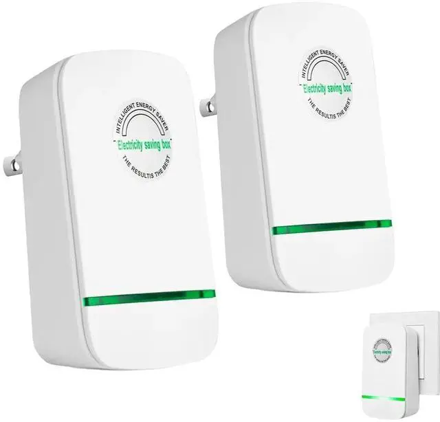 Main image of New Universal Energy-Saving Box, Reduce Electricity Bills, Plug-and-Play, Power Factor Corrector for Home and Office Use (2Pcs)