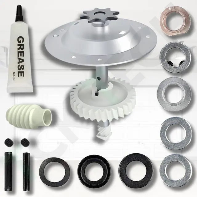 Alt view image 6 of 6 - Replacement for Liftmaster 41c4220a Gear and Sprocket Kit fits Chamberlain, Sears, Craftsman 1/3 and 1/2 HP Chain Drive Models