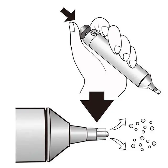 Alt view image 5 of 6 - Solder Sucker Professional Grade Desoldering Pump | Made in Japan, High-Power Suction, Heat Resistant (max. 350)