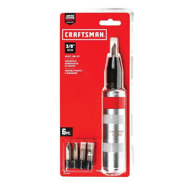 Alt view image 3 of 4 - Hand Impact Driver, 3/8-Inch Set (CMMT14104)