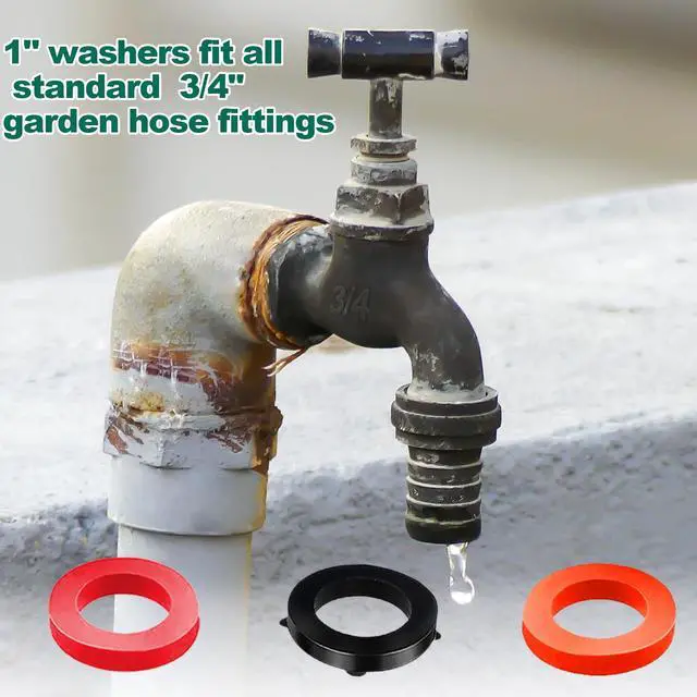 Alt view image 6 of 6 - 158 Pcs Faucet Rubber Washers and Garden Hose Gasket Assortment Kit for Assorted Outdoor Faucets Stem Worn and Plumbing Garden Shower Hose Washer Seal Repair