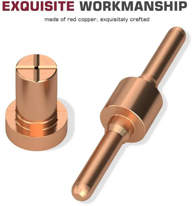 Alt view image 5 of 6 - 110PCS PT31 Plasma Cutting Consumables | Fit CUT-45 CUT-50 CT-312 MIG205MP with Plasma Cutter Torch PT-31 JG-40 LG-40