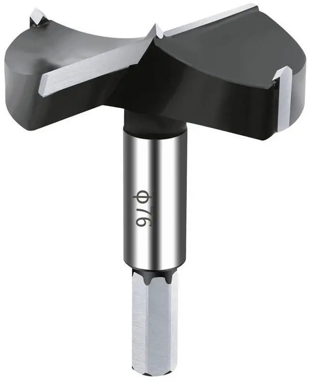 Main image of 3'' Carbide Forstner Drill Bit for Hard Wood,Woodworking Forstner Bit | Carbide Tipped Forstner Bit for Wood, Wood Drilling Bit Hinge Cutter Tool Kit for Wood Plywood Plastic