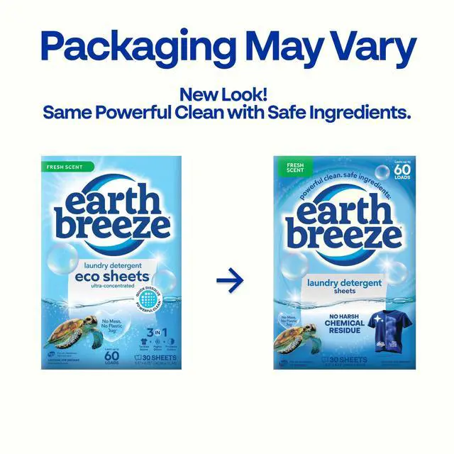 Alt view image 2 of 7 - Laundry Sheets (Fresh Scent, 60 Loads) An eco-friendly, liquid-free detergent suitable for both cold and hot water; portable and easy to use. They powerfully remove stubborn stains and odors while r