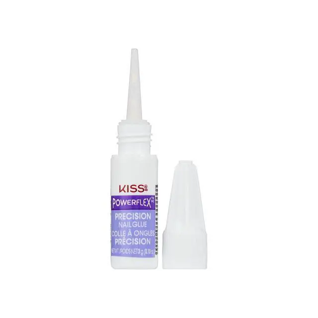 Alt view image 4 of 7 - Precision Nail Glue (suitable for press-on nails, manicure kits, nail tips, and nail wraps), 0.10 oz. Features ultra-strong adhesion and a quick-drying formula; instantly repairs nail cracks, splits,