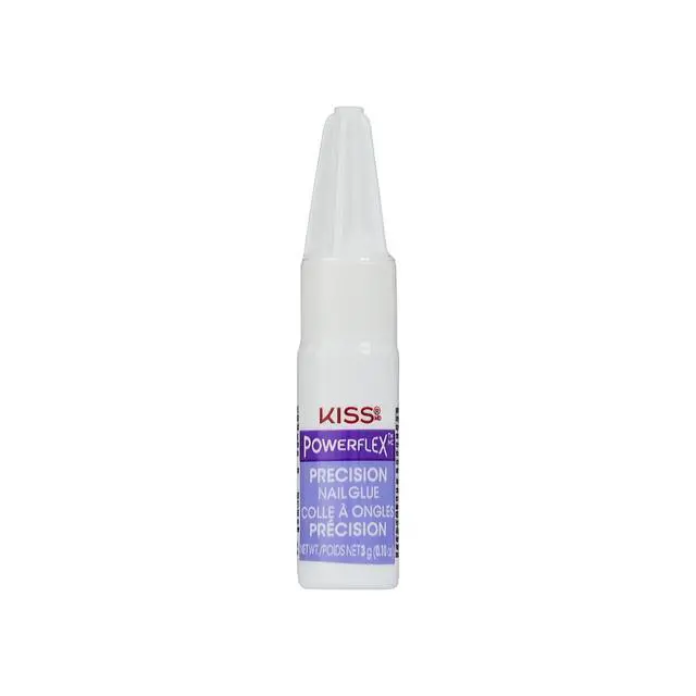 Alt view image 5 of 7 - Precision Nail Glue (suitable for press-on nails, manicure kits, nail tips, and nail wraps), 0.10 oz. Features ultra-strong adhesion and a quick-drying formula; instantly repairs nail cracks, splits,