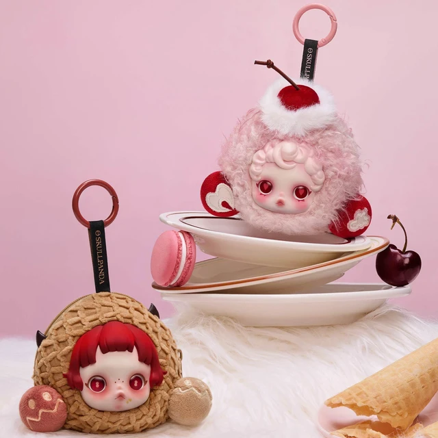 Alt view image 4 of 6 - SKULLPANDA You Found MeSeries Earphone Bag-Moldy Muffin Portable Earbuds Case for Apple, Samsung, JBL, Headphone Earbud Protective Carrying Case Bag