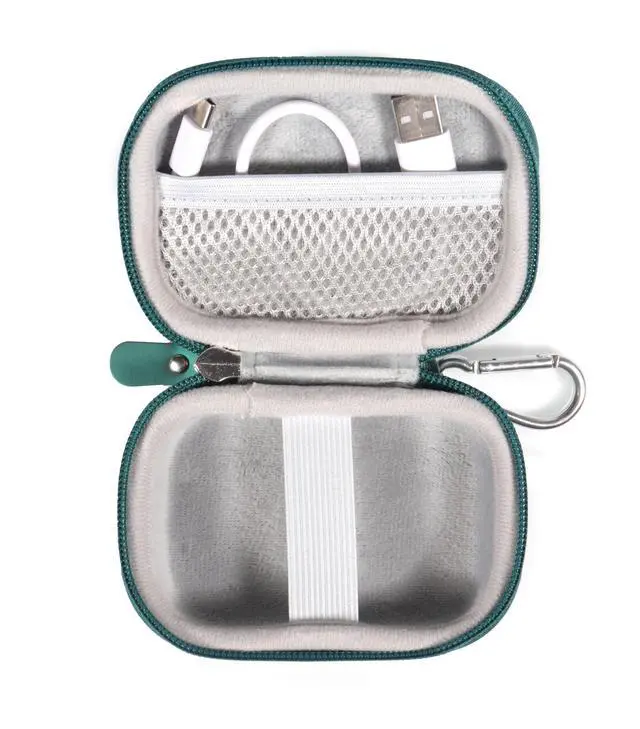 Alt view image 4 of 5 - Case for PocBuds Headphones, 80hrs Playtime Charging Case Digital Display Sports Ear Buds (Olive)
