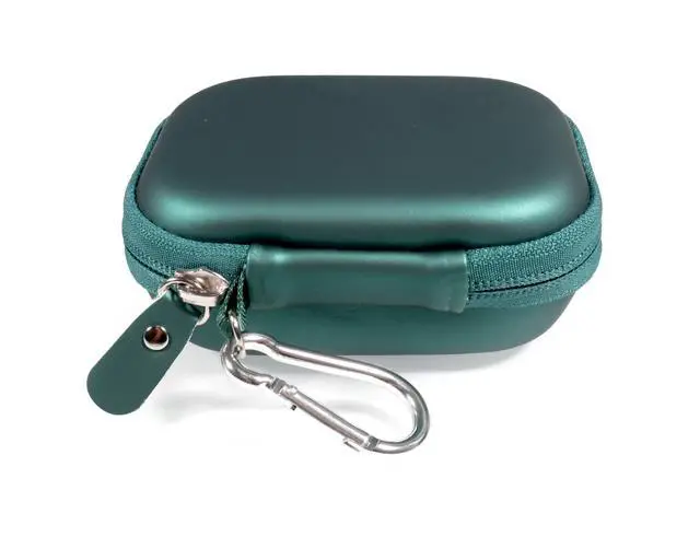Alt view image 5 of 5 - Case for PocBuds Headphones, 80hrs Playtime Charging Case Digital Display Sports Ear Buds (Olive)
