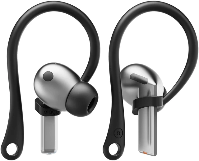 Main image of Ear Hooks for Galaxy Buds 3/3 Pro Anti-Slip, Ergonomic Design, Comfortable Fit (Black)