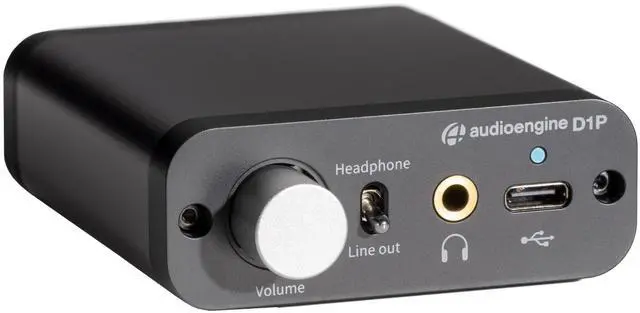 Main image of D1P Portable Headphone Amplifier and DAC 32-Bit USB DAC Amp for Gaming, Music Streaming and Travel