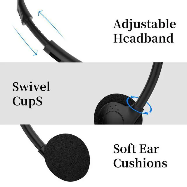 Alt view image 4 of 7 - Headphones Bulk for Kids Classroom, 30 Pack Class Set Bulk Headphones with 3.5 mm Plug, Perfect for Schools, Libraries
