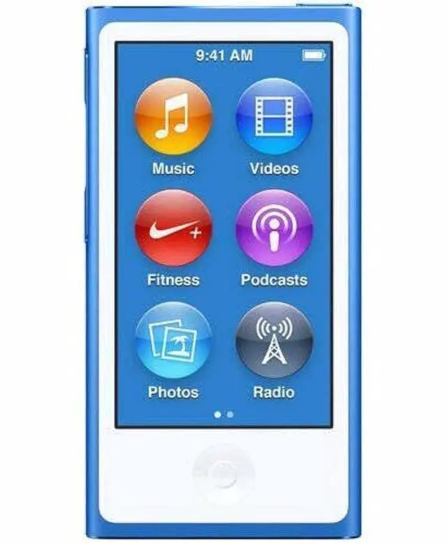 Main image of M-Player Compatible with iPod Nano 7th Generation(16gb Blue)