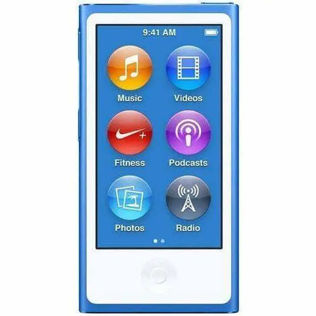 Alt view image 2 of 4 - M-Player Compatible with iPod Nano 7th Generation(16gb Blue)
