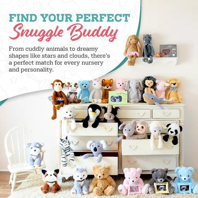 Alt view image 4 of 7 - My Babys Heartbeat Bear, 20 Second Re-Recordable Voice Recorder Plush Keepsake, 3x5 Ultrasound Frame for Babys Heartbeat Memory, Pregnancy (Not a Medical Device), It's a Boy Blue