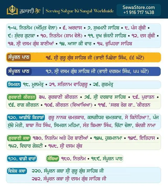 Alt view image 2 of 5 - Gurbani Player+ with Nitnem, Sukhmani Sahib, Kirtan, Simran, Sehaj Path, Santhia, Katha