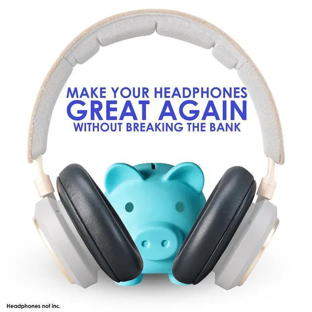 Alt view image 5 of 7 - AHG Premium hx Ear Pads Cushions Compatible with Bang & Olufsen Beoplay HX Headphones (Black Anthracite). Easy DIY Fit | Luxurious Sheepskin Leather | AHG FlexiSoft Foam | Seam Stitched Durability