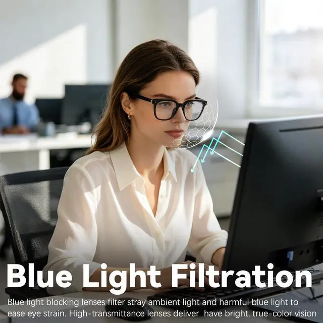 Alt view image 4 of 7 - Smart Bluetooth Glasses for Men Women, AI Glasses with Open Ear Audio | Voice Control, Real-Time Translation, Hands-Free Calls, Smart Sunglasses for Travel, Work and Daily Use