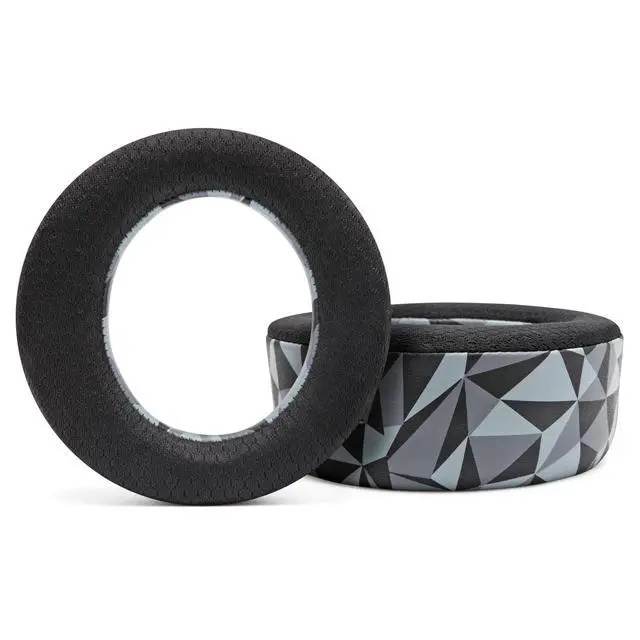 Alt view image 6 of 7 - Freeze Pulse Elite - Cooling Gel Earpads Compatible with PS5 Pulse Elite, Made by Wicked Cushions | Thicker Cushion & Wider Opening | Geo Grey