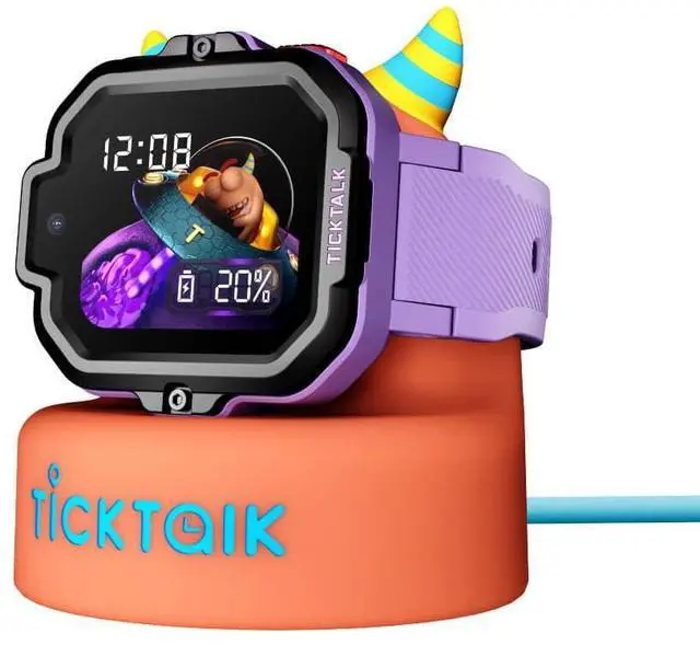 Main image of 5 Cellular Kids Smart Watch (AT&T's Network) with GPS Tracker & Video Calling and Power Base Bundle - with Free Parent Apps - for Ages 3+