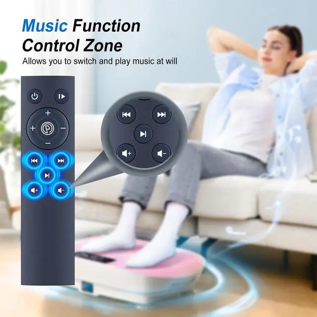 Alt view image 4 of 7 - Vibration Plate Replacement Remote Control for AXV/AORTD/SAYGOGO/AOVIECH/Evoland Multiple Brand Vibration Plate Exercise Machine, for Sportstech VP250 VP275