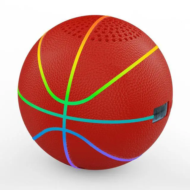 Main image of Bluetooth Speaker Ball | 3" LED Light Show, Basketball Speaker