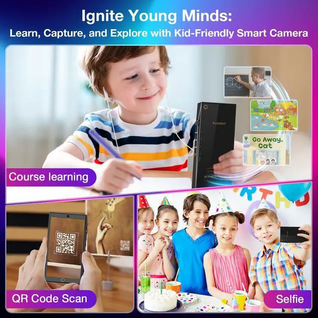 Alt view image 7 of 7 - Mp3 Player with Bluetooth and WiFi,Mp4 Player with Spotify,4.7" Touch Screen Android13 Mp3 Player with Front and Rear Cameras