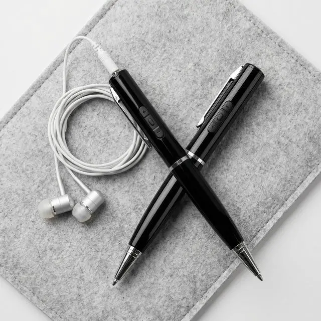 Alt view image 3 of 7 - 64GB Voice Recorder Pen, One-Touch Recording & MP3 Player, HD Noise Reduction, Playback While Writing, Ideal for Business Meetings, Interviews, Students