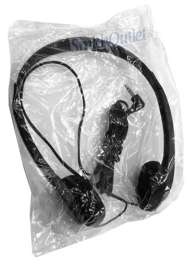 Alt view image 2 of 5 - 100 Pack Bulk Student Headphones with 3.5 MM Jack for Classroom Testing Library Computer Labs Black