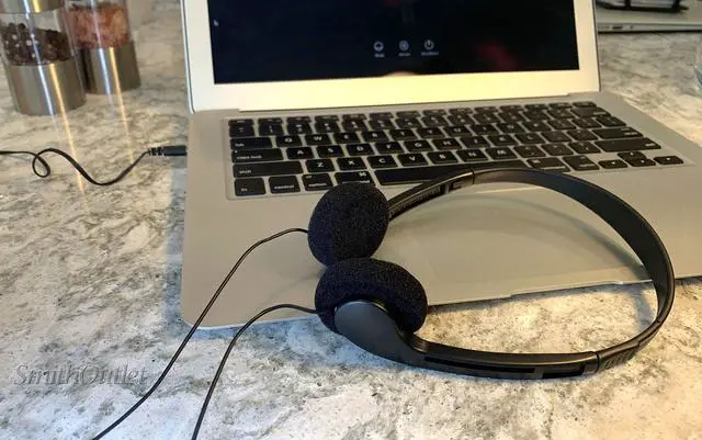 Alt view image 5 of 5 - 100 Pack Bulk Student Headphones with 3.5 MM Jack for Classroom Testing Library Computer Labs Black