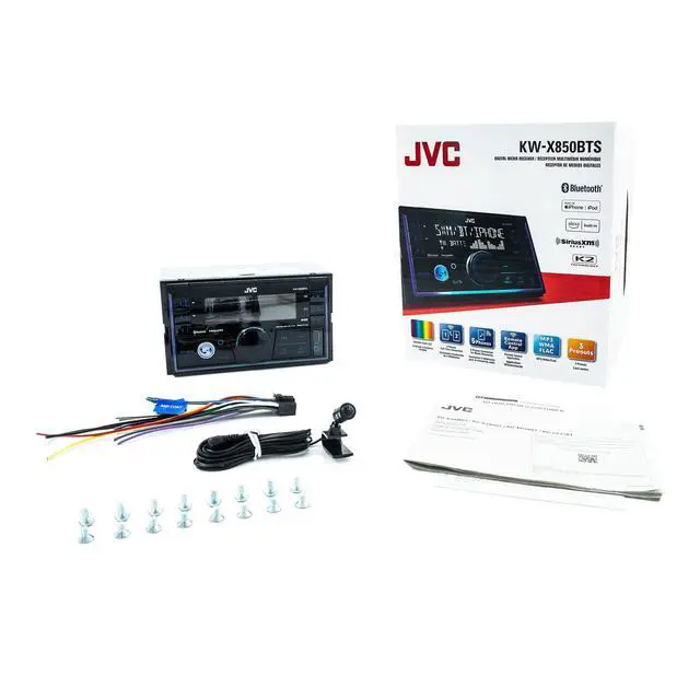 Alt view image 6 of 7 - KW-X850BTS Bluetooth Car Stereo Digital Media Receiver with USB Port, AM/FM Radio, MP3 Player, Amazon Alexa, Android, iPhone, Double DIN, 13-Band EQ
