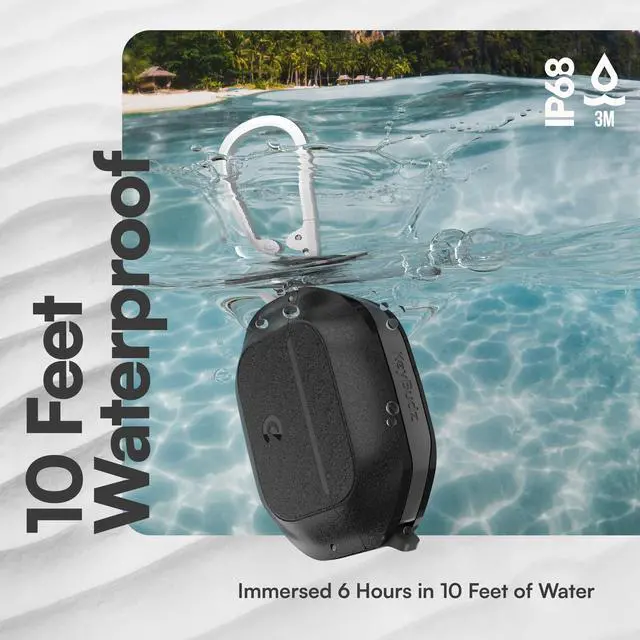 Alt view image 4 of 6 - for Waterproof AirPods 4 Case with Lock - IP68 Waterproof and Dust Proof, Shockproof Protector, Heavy Duty Rugged Protection, Drop Proof Hard Cover for AirPods 4th Gen (Carbon Black)