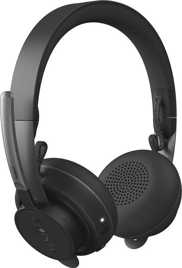 Alt view image 4 of 7 - Zone Wireless Plus Bluetooth Headset Designed for the Open Office | Designed for open office, exceptional sound, flip-to-mute mic, Qi Charging