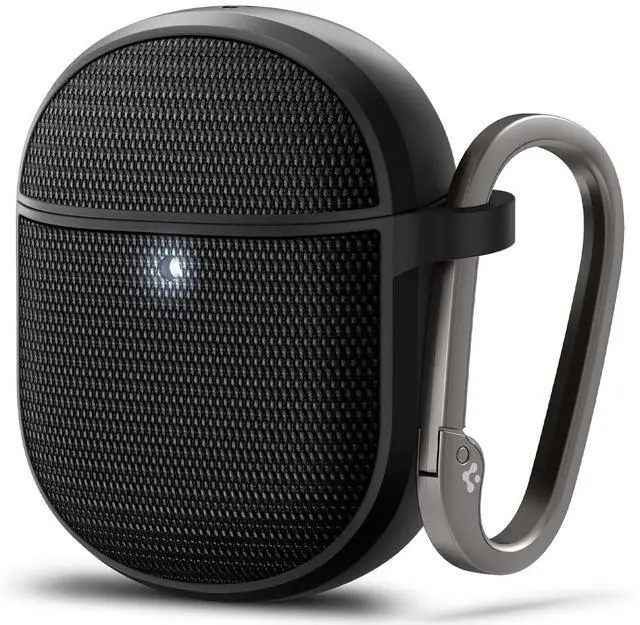 Main image of Classic Fit Designed for Pixel Buds Pro 2 & 1 (2024/2022) | Premium Fabric, Classic Design, Carabiner Included, Wireless Charging Compatible - Black
