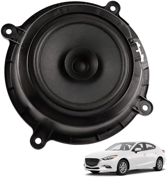 Main image of Front Door Speaker Compatible with 2013-2018 Mazda 3 6 CX-5 | Compatible With 14-18 Mazda 3, 13-16 Mazda 6 CX-5, Coaxial Speaker, Wide Frequency Response, Replace BHN9-66-960 KF01-66-960