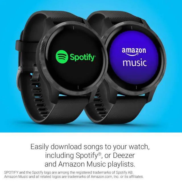 Alt view image 5 of 6 - 010-02173-11 Venu, GPS Smartwatch with Bright Touchscreen Display, Features Music, Body Energy Monitoring, Animated Workouts, Pulse Ox Sensor and More, Black