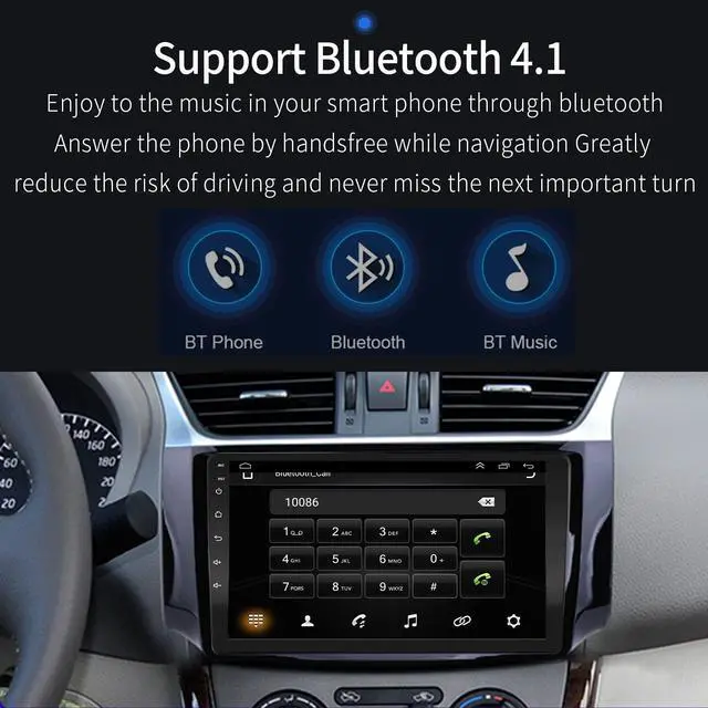 Alt view image 5 of 7 - for 2013-2017 Nissan Sentra Radio,Wireless Carplay&Android Auto,2G+32G | Android 13 Car Radio Stereo Navigation Bluetooth Touch Screen Car Multimedia Radio