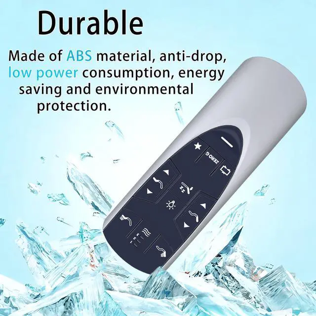 Alt view image 4 of 7 - Replacement Remote Control for TempurPedic Ergo/Ergo Extend Adjustable Bed | Compatible with Adjustable Bed Base JDLK.33.01.18 JLDK.33.01.36 RF502A RF358A Remote (with Backlight)
