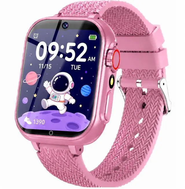 Main image of Kids Smart Watch for Girls Age 5-12, 39 Games Touch Screen Watch with Camera, Video Recorder, Music Player, Pedometer, Habit Tracker, No App Needed, Birthday Gift for Girls Ages 6-10