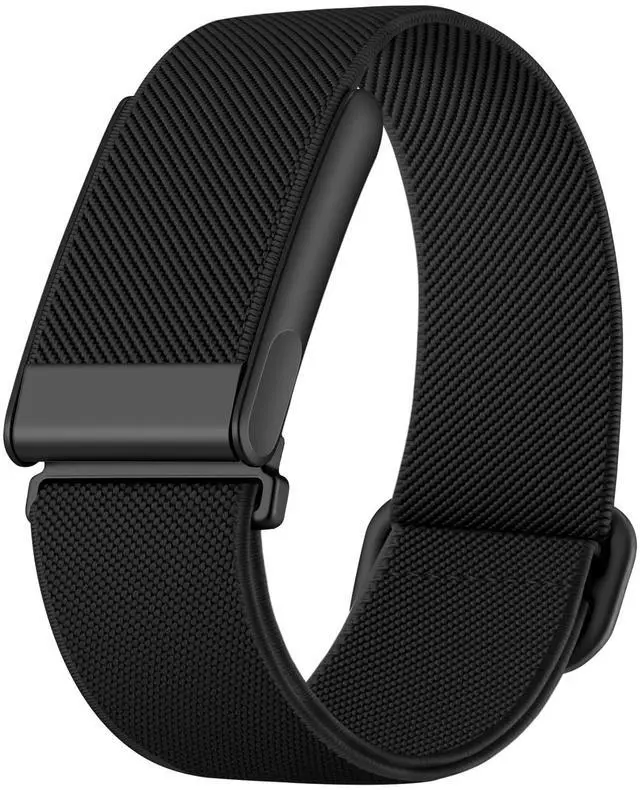 Main image of Stretchy Band Compatible with Whoop 5.0 Bands One, Peak and Life/MG, Breathable Adjustable Soft Solo Loop Elastic Nylon Sport Strap Accessories for Whoop Band 5.0 Fitness Activity Tracker,Black